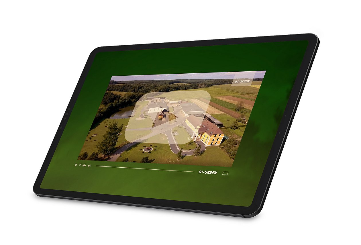 Mockup Tablet Image Video BT-Green